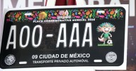 CDMX lanza placas vehiculares conmemorativas del Mundial 2026: esto es lo que te costara obtenerlas