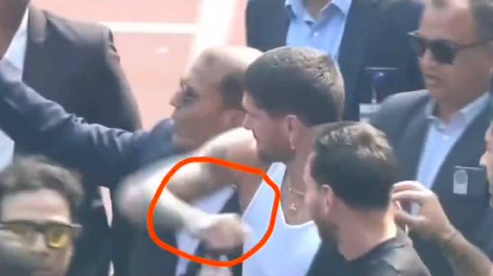 VIDEO: Rodrigo De Paul Angered As Fan Grabs His Arm For Selfie At Kolkata Leg Of GOAT India Tour 2025