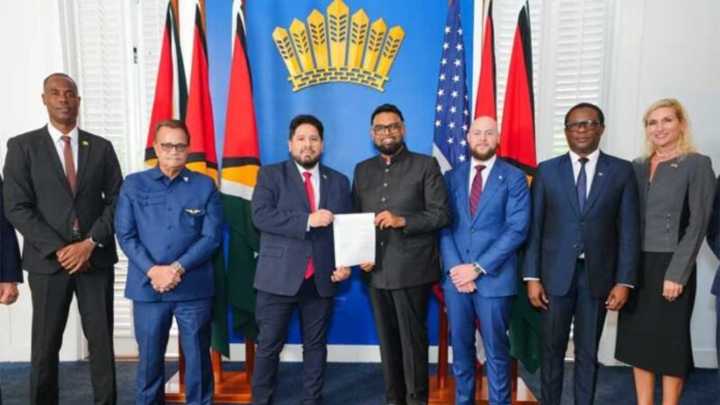 Venezuela repudia acuerdo militar Guyana