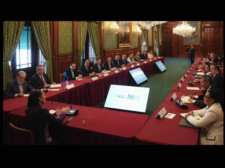 De Carlos Slim a Altagracia Gómez: Empresarios y gobierno crean nuevo consejo para impulsar la inversión