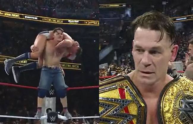 Se retira John Cena de WWE con una dura derrota