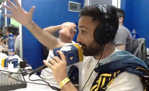 El relator de Boca que enloqueció en vivo contra Úbeda: "¿Qué hacés?"