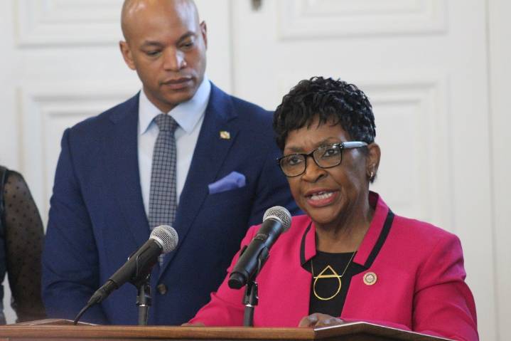 Adrienne Jones steps down as MD House speaker