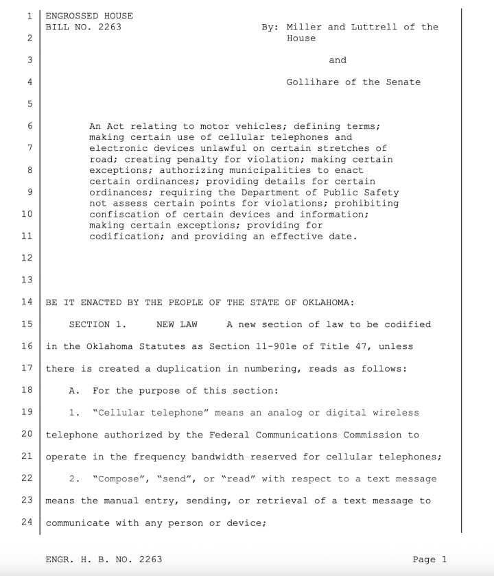 Tulsa City Council aims to codify new state law for school zones
