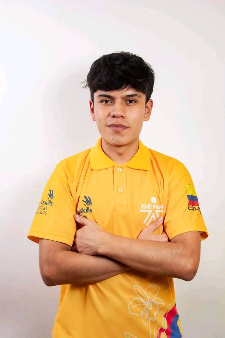 Nikolas Escobar da oro a Nariño en WorldSkills Américas 2025