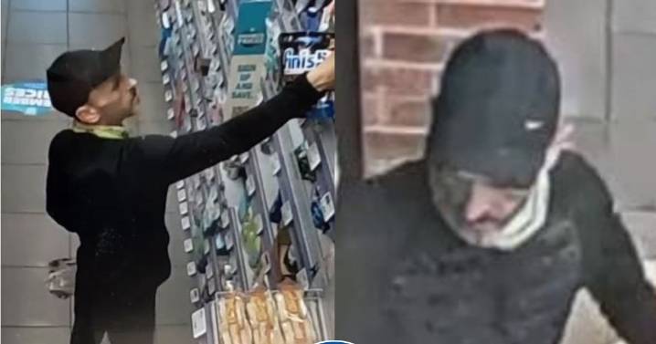Police release image after shop staff try to tackle robber
