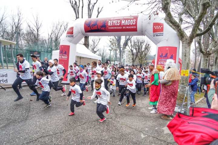 La Carrera Popular de los Reyes Magos vuelve a Madrid el 3 de enero con deporte, obstáculos y roscón