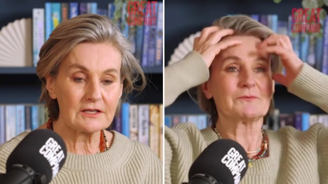 Mary Portas gets emotional as she reveals her brother is her son’s biological father