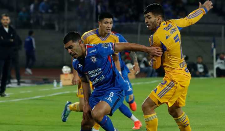 Cruz Azul y Tigres no se sacan ventaja y dejan que todo se decida para la semifinal de vuelta en el Volcán