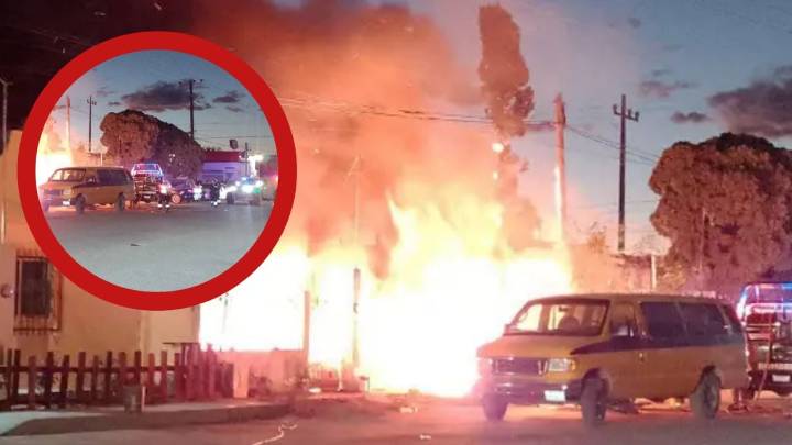 Menores lanzan 'cuete' a casa y provocan voraz incendio; así quedó la vivienda