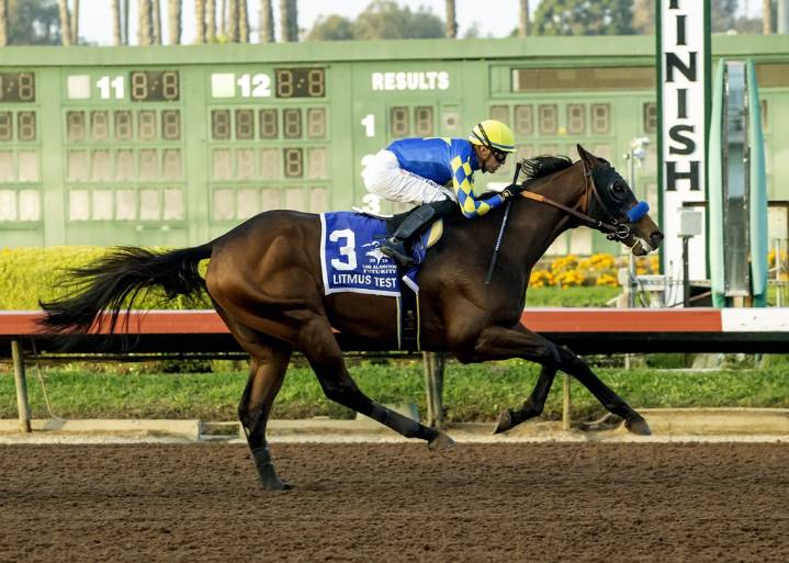 Litmus Test gives Bob Baffert his 15th Los Alamitos Futurity