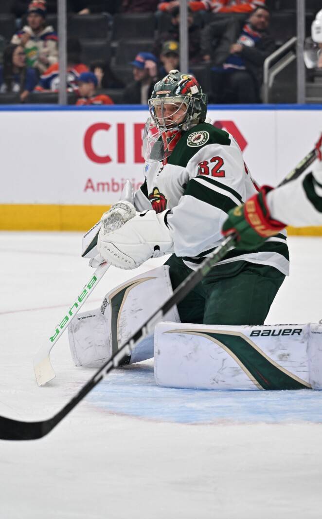 Jesper Wallstedt continues stellar run as Wild blank Oilers - The Rink Live | Coverage of youth, junior, high school and college hockey