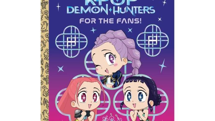 The Official 'KPop Demon Hunters' Little Golden Book Drops This Month