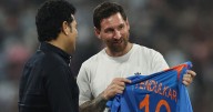 Messi, Tendulkar come together at Wankhede