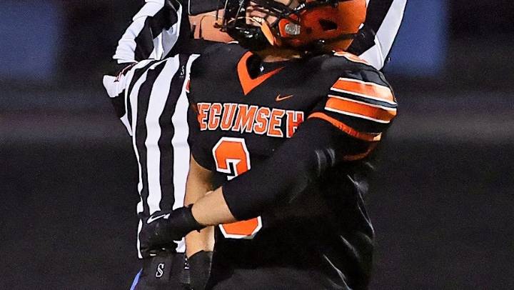 Tecumseh's Brayden Zacklan voted Lenawee County Footballer of the Year