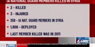 KWQC+ BREAKING LIVE: 2 National Guard troops killed in Syria
