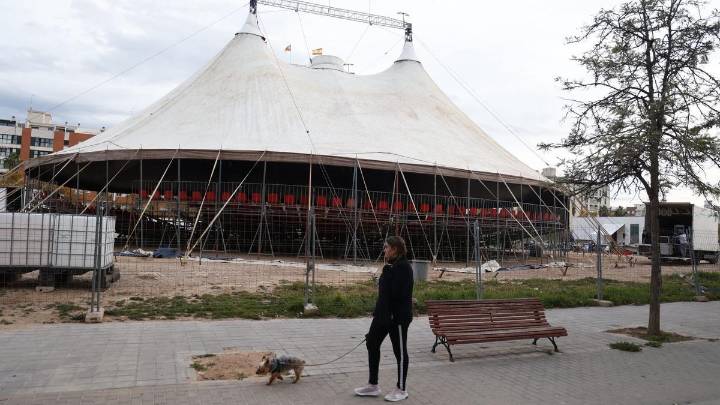 El Circo con animales de València recibe autorización para iniciar el viernes sus funciones