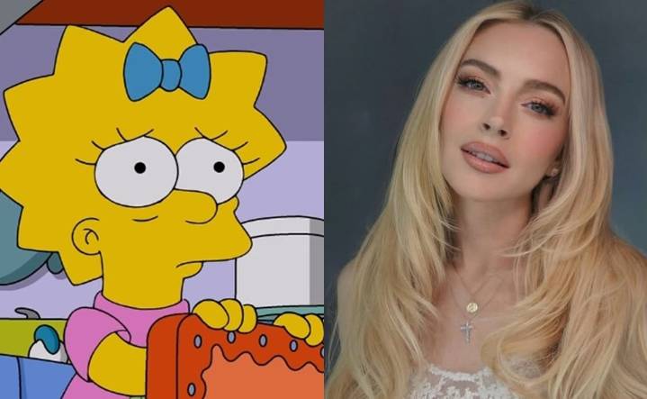 Lindsay Lohan llega a "Los Simpson" como la voz de "Maggie"