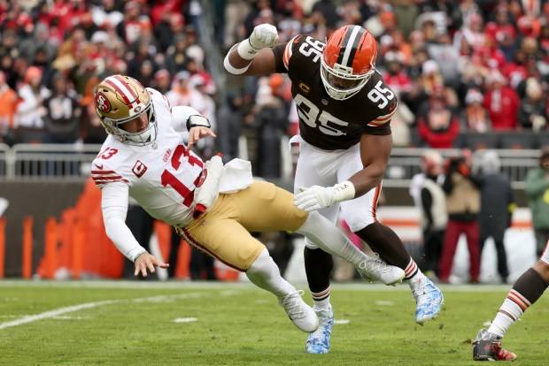 49ers’ Brock Purdy bounces back and adds some hip-hop flair in win over Browns