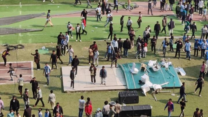 'Only Ministers Surrounded Messi': Angry Fans Demand Ticket Refund SportFit