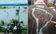 Hincha de Flamengo viajó 9 días en moto desde Río de Janeiro a Lima para ver al 'Mengao' campeón de la Copa Libertadores
