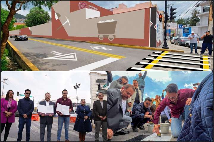 Inicia importante intervención artística de dignificación y mejoramiento urbano en Pachuca