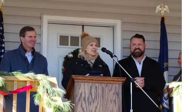Governor visits Princeton, Mayfield on eve of 4th anniversary of deadly tornado
