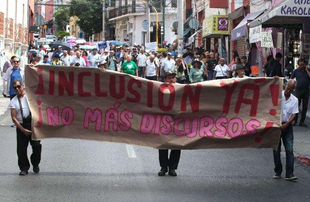 Marcha del Movimiento de Discapacidad reclama sistema de cuidados eficiente en México