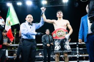 El mexicano José ‘Chapulín’ Salas gana por nocaut técnico y se convierte en campeón...