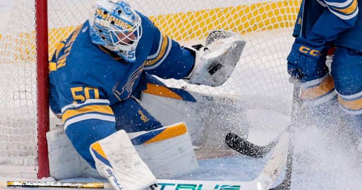 Game Day: Jordan Binnington gets shot at redemption after getting pulled Monday