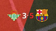 LaLiga EA Sports: Barcelona superó 5 a 3 a Betis con hat