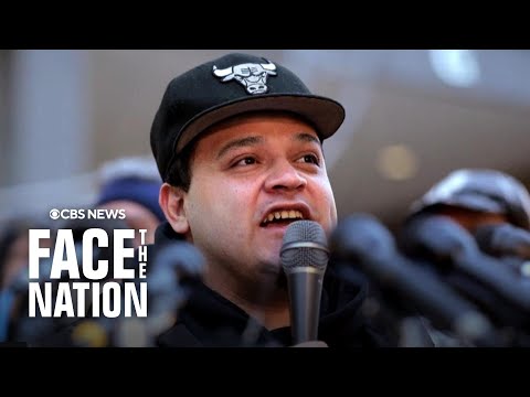 Kilmar Abrego Garcia speaks in front of ICE facility, saying he will continue to fight