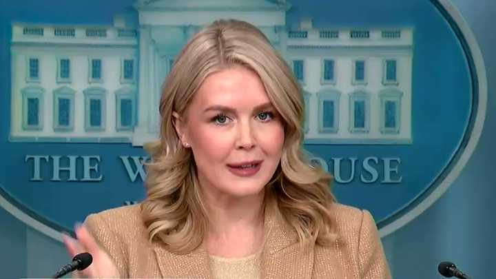 Karoline Leavitt Cites 'Trump's Age' To Explain Mysterious MRI Of His 'Organs'