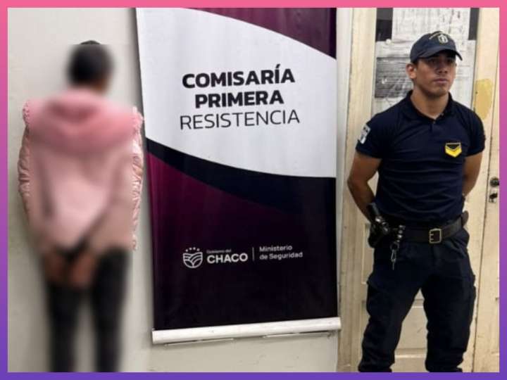 RESISTENCIA: Demoran A Un Hombre Tras Sustraer Elementos De Una Camioneta