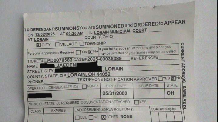 Minor parking tickets, major consequences: Drivers in Lorain lose licenses amid flawed process