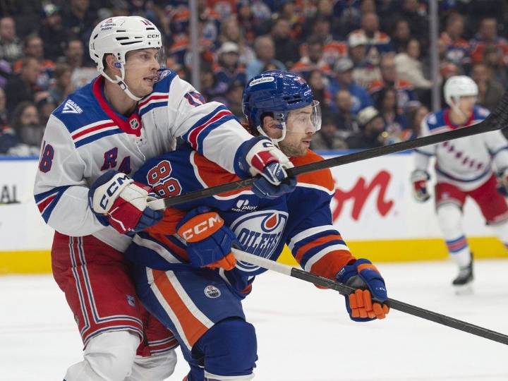 Oilers look for more offence, snarl from Mangiapane