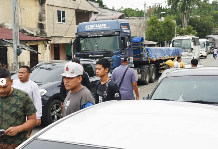 Comunidad bloqueó la Troncal del Caribe