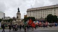 Movilización hacia el Congreso: redoblan la protesta contra la reforma laboral
