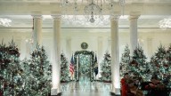 Melania Trump Unveils Holiday Decorations At The White House