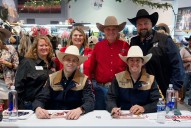 Wyoming Cowboys Take Center Stage At National Finals Rodeo In Las Vegas