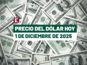 Precio del dólar hoy 1 de diciembre de 2025: Este es el tipo de cambio