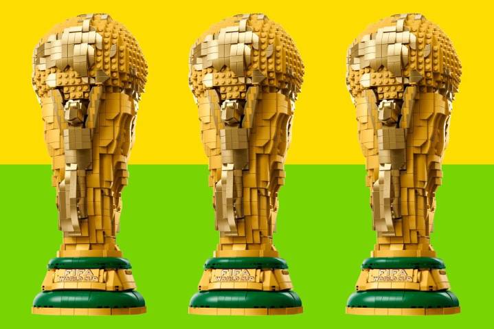The new World Cup Trophy LEGO Set is now available to preorder