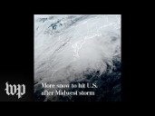 More snow to hit U.S. after Midwest storm