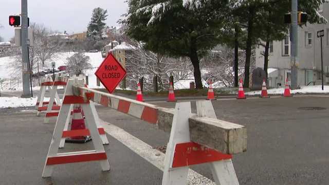 Water main break in Mount Lebanon