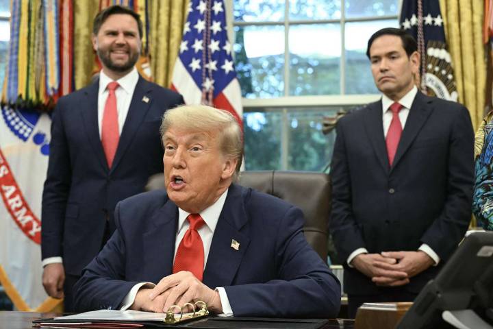 Trump Made Off-Color Joke About Cabinet Members’ Shoe Size, Says JD Vance