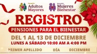Calendario de Registro para la Pensión del Bienestar de Mujeres y Adultos Mayores en Jalisco
