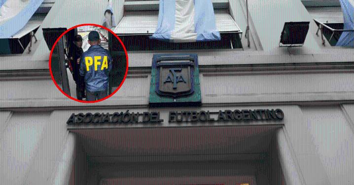 Escándalo en el fútbol argentino: Allanan sede de la AFA y de clubes por caso de lavado de activos