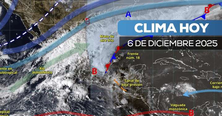 Lluvias y heladas: así estará el clima este fin de semana en México