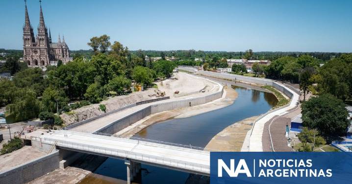 Inauguraron un puente clave para evitar inundaciones en Buenos Aires