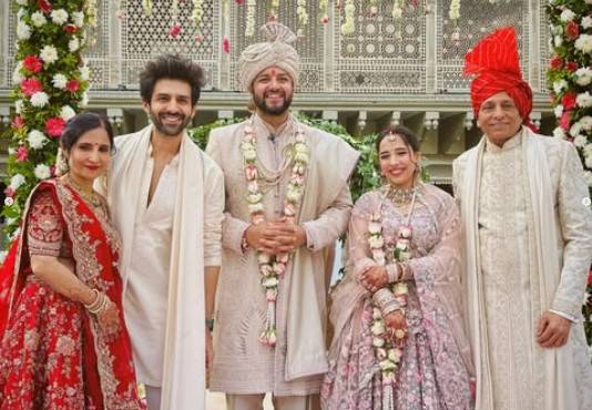 Kartik Aaryan says, ‘you’ll always be my little sister’ on Kritika’s bridal look